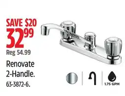 Canadian Tire Renovate 2-Handle offer
