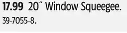 Canadian Tire Simoniz 20 Window Squeegee offer