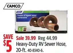 Canadian Tire Heavy-Duty RV Sewer Hose, 20-ft offer