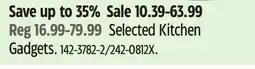 Canadian Tire Kitchenaid Selected Kitchen Gadgets offer