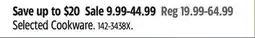 Canadian Tire Selected Cookware offer