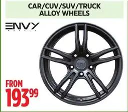 Canadian Tire ENVY CAR/CUV/SUV/TRUCK ALLOY WHEELS offer