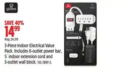 Canadian Tire 3-Piece Indoor Electrical Value Pack offer