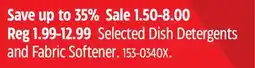 Canadian Tire Selected Old Dutch Dish Detergents and Fabric Softener offer