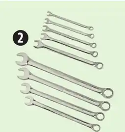 Canadian Tire 9-Pc Combination Wrench Set. SAE and Metric offer