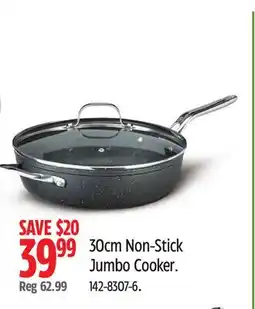 Canadian Tire THE ROCK 30cm Non-Stick Jumbo Cooker offer