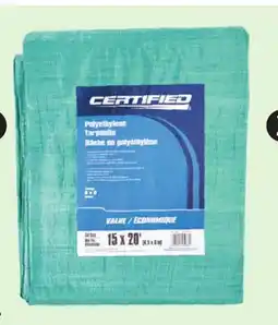 Canadian Tire Certified Light-Duty Tarp offer