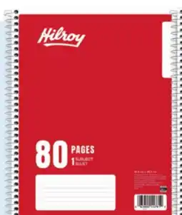 Walmart 80-Page 1-subject notebook offer