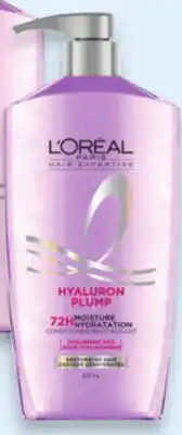 Walmart L'Oreal Paris Hair Expertise Hyaluron Plump conditioner offer