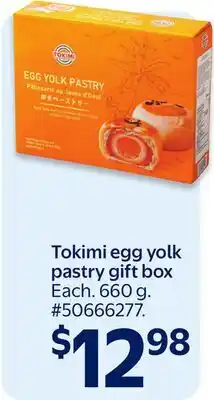 Walmart Tokimi egg yolk pastry gift box offer