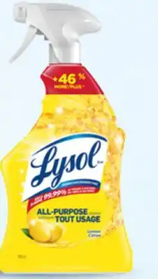 Walmart Lysol all-purpose cleaner offer