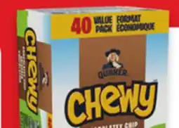 Walmart Quaker Chewy granola bars value pack offer