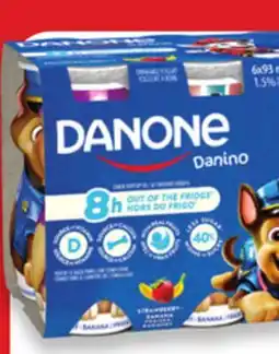 Walmart Danone Danino drinkable yogurt offer