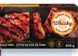 Walmart Lou's Kitchen fully cooked pork back ribs offer