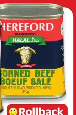 Walmart Hereford corned beef offer