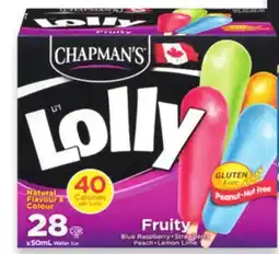Walmart Chapman's Li'l Lolly offer