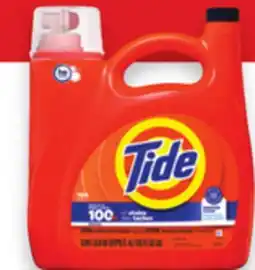 Walmart Tide liquid laundry detergent offer