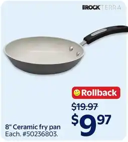 Walmart THE ROCK 8 Ceramic fry pan offer