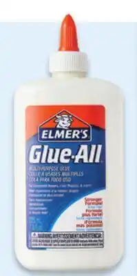 Walmart Elmer's Glue-All multi-purpose glue 225 mL or Glue sticks offer