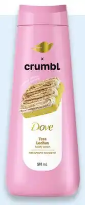 Walmart Dove x Crumbl body wash offer