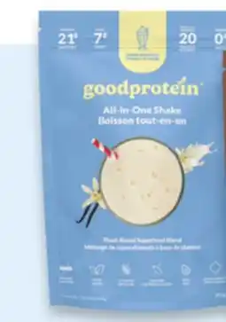 Walmart Good Protein Cruz plant-based shakes offer