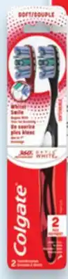 Walmart Colgate MaxFresh 360° Advanced toothbrushes 2-pack offer