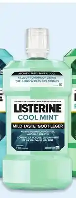 Walmart Listerine mouthwash offer