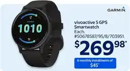 Walmart vivoactive 5 GPS Smartwatch offer