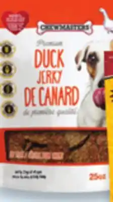 Walmart Chewmasters dog treats duck jerky offer