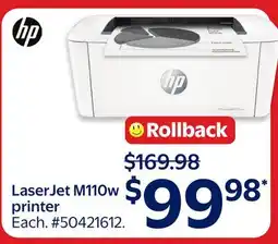 Walmart Laser Jet M110w printer offer