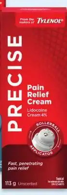 Walmart Precise Pain Relief Cream from the makers of Tylenol offer