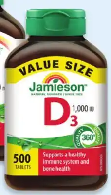 Walmart Jamieson vitamin D3 offer