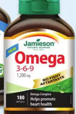 Walmart Jamieson omega-3-6-9 supplements offer