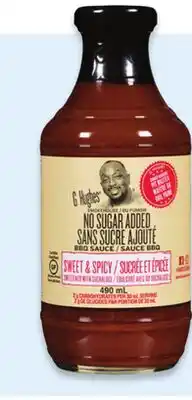 Walmart G Hughes no sugar added BBQ sauce offer