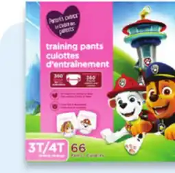 Walmart Parents Choice Training Pants offer
