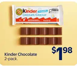 Walmart Kinder Chocolate offer