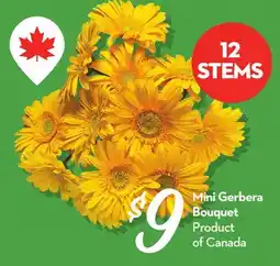Longo's Mini Gerbera Bouquet offer