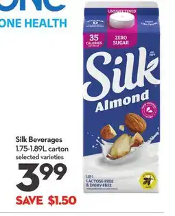 Longo's Silk Beverages offer