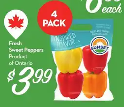 Longo's Fresh Sweet Peppers offer