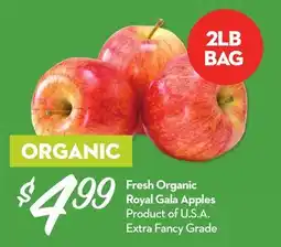 Longo's Fresh Organic Royal Gala Apples offer