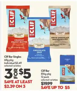 Longo's Clif Bar Singles, Clif Bar offer