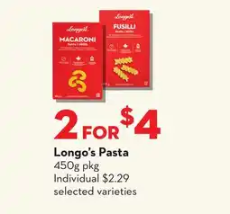 Longo's Longo's Pasta offer