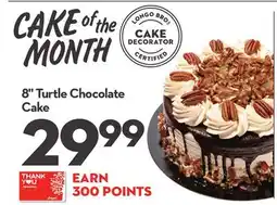 Longo's 8 Turtle Chocolate Cake offer