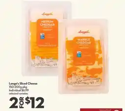 Longo's Longo's Sliced Cheese offer