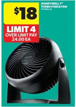Real Canadian Superstore HONEYWELL 7 TURBO FORCE FAN offer