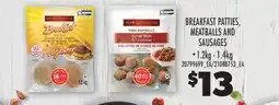 Real Canadian Superstore BREAKFAST PATTIES, MEATBALLS AND SAUSAGES, 1.2KG - 1.4KG offer