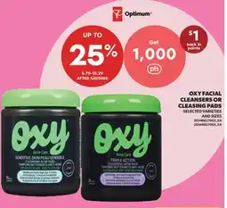 Real Canadian Superstore OXY FACIAL CLEANSERS OR CLEANSING PADS offer