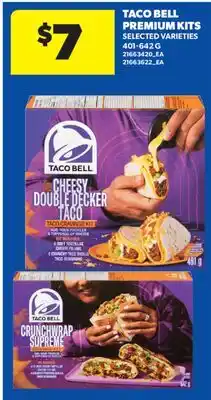Real Canadian Superstore TACO BELL PREMIUM KITS offer