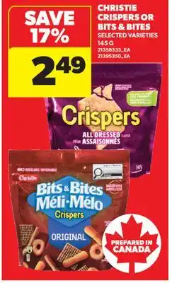 Real Canadian Superstore CHRISTIE CRISPERS OR BITS & BITES offer