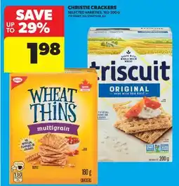 Real Canadian Superstore CHRISTIE CRACKERS offer